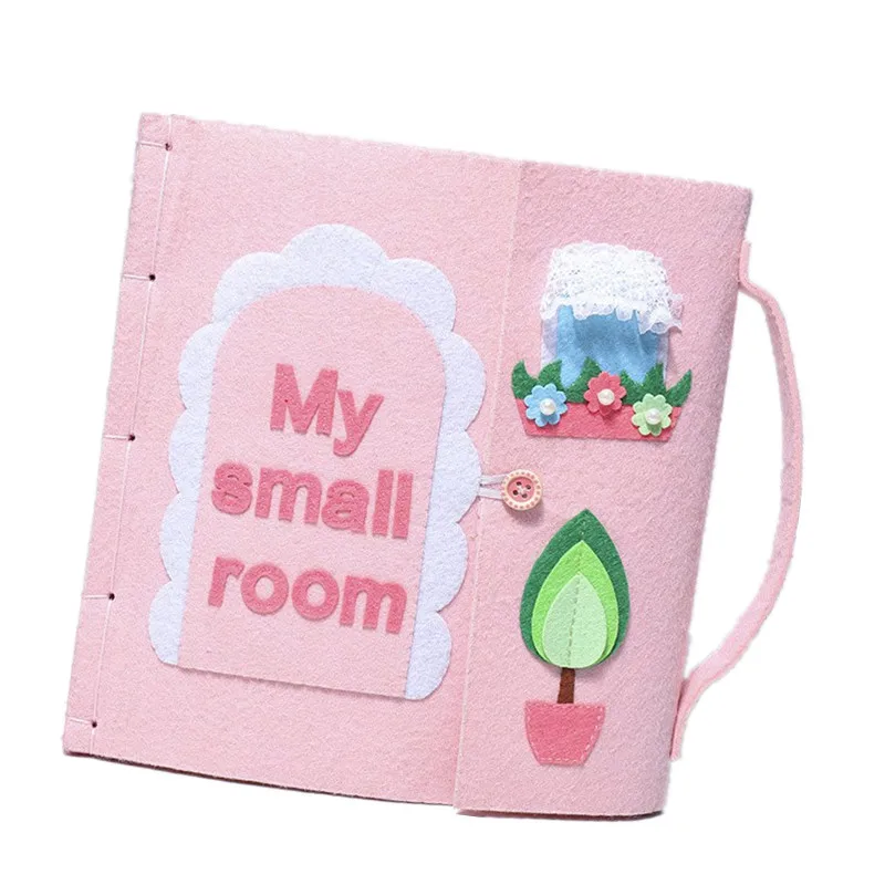 Тихие войлочные книги сделай сам Детские ручной работы наборы для рукоделия