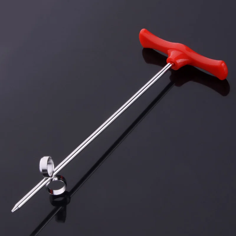 Stainless Steel 1 шт. ручной спиральный винтовой стержень для нарезки пластика PP+ стальная проволока вращающийся картофель Морковь Огурец овощи спиральный нож резной инструмент - Цвет: Stainless Steel