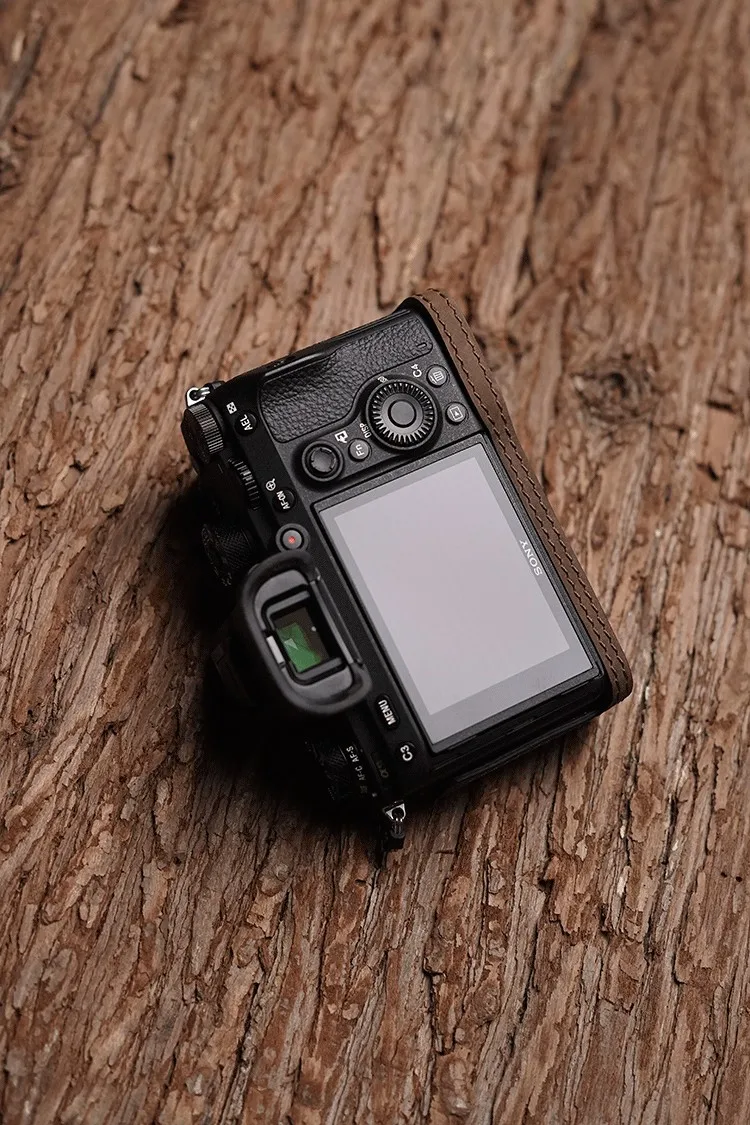 Mr. Stone чехол для камеры из натуральной кожи ручной работы для sony A9 A7 III A7 Mark III Ретро винтажный нижний чехол