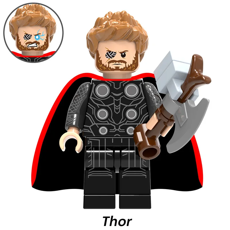 Супер Герои lEGOED Marvel Мстители Бесконечность ВОЙНЫ ЖЕЛЕЗНЫЙ ЧЕЛОВЕК танос Тор