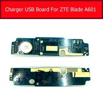 Оригинальный Микрофон и вибратор плата для ZTE Blade A601 BA601 разъем микрофона порт Jack