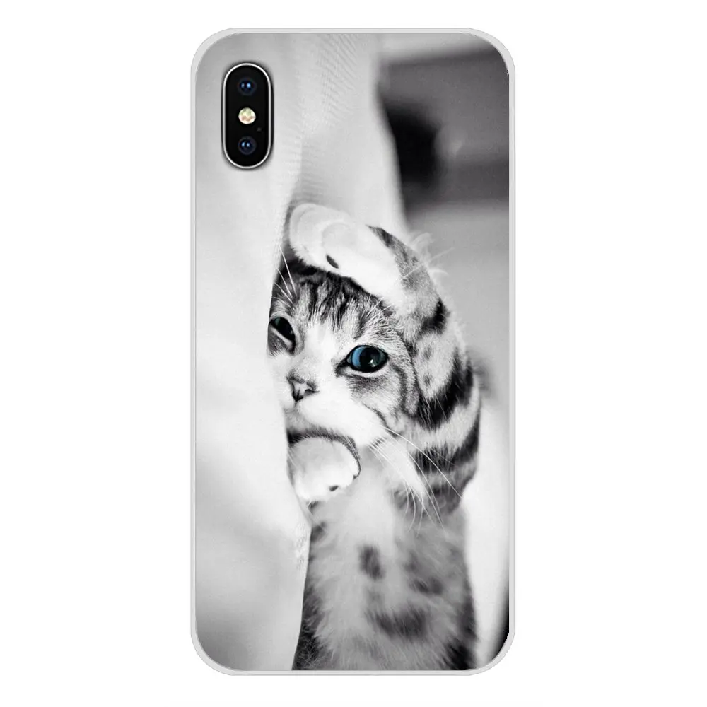 Чехол для мобильного телефона шотландский складной Кот кошачий Шотландия Apple iPhone