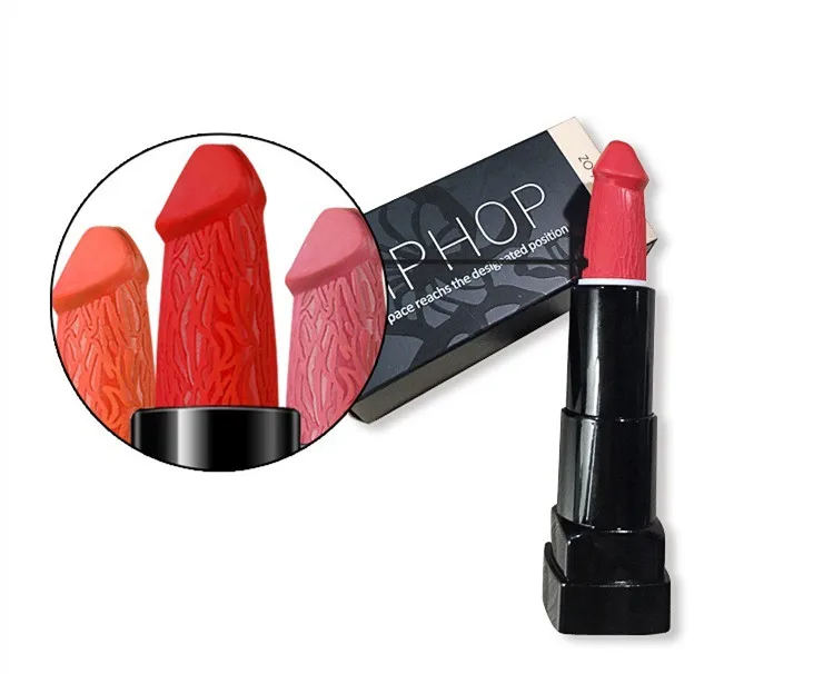 6 видов цветов Помада в форме пениса помада грибообразной формы batom увлажняющая