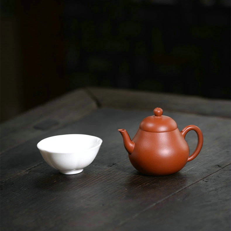 "King tea Mall" Yixing tea pot "Li Xing"(в форме груши) ZhuNi Mud 110CC, для китайское кун-фу чадао, чайные изделия, чайные наборы, чайные инструменты