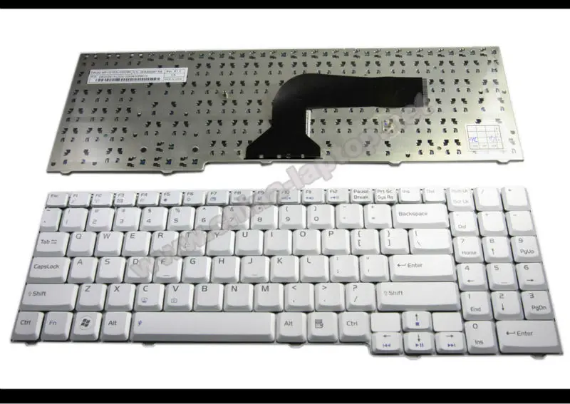 Новая клавиатура для ноутбука ASUS M50 M70 X55S X55Sa X55Sr X55Sv X57 X70 X71 G50 G70 G70G G71 G71G серебристая