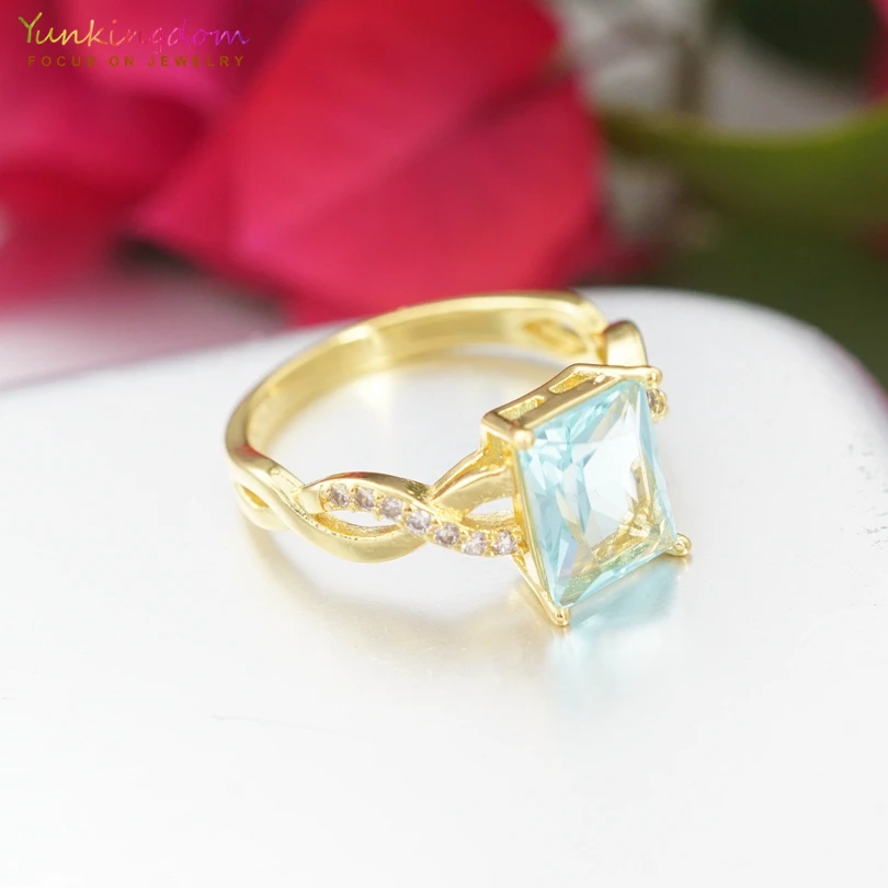 Женское Обручальное кольцо с фианитом 4 цвета|fashion jewelry ring|jewelry ringswedding rings |