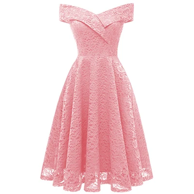 pink dress Сексуальное платье без рукавов с вырезом лодочкой женское летнее элегантное милое платье трапециевидной формы с открытой спиной женское повседневное Длинное Вечернее Платье vestidos новинка - Цвет: pink dress