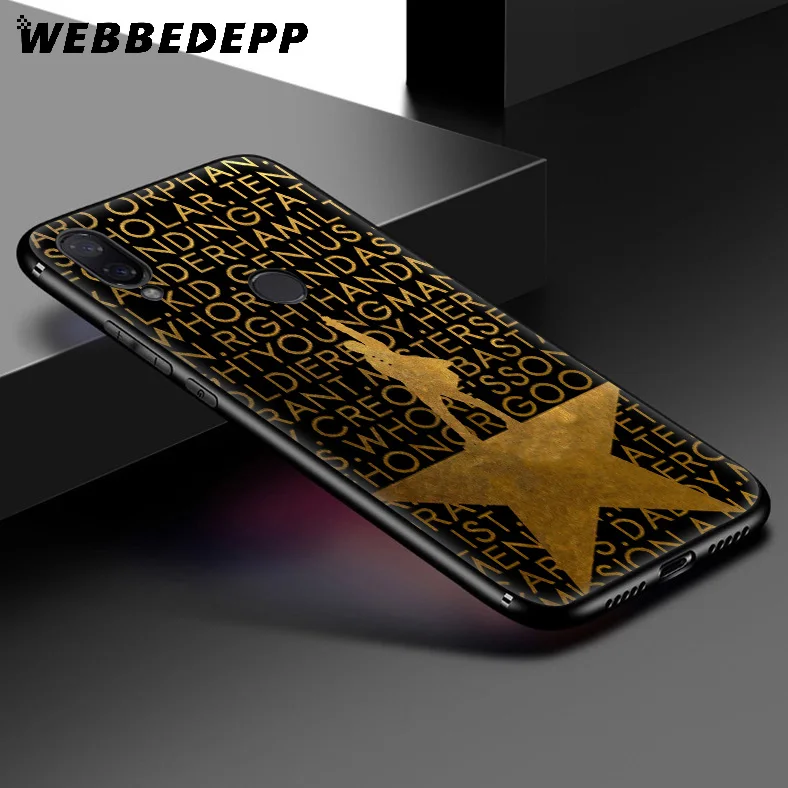 WEBBEDEPP Hamilton музыкальная лирика мягкий чехол для Xiaomi Redmi K20 7A 4A 4X 5 5A 6 6A S2 Note 8 4 7 Pro Plus