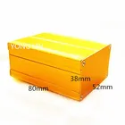 10 шт. алюминиевая коробка 52*38-80 ммкорпус контроллера питания