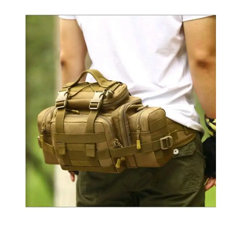 Военная Мужская Дорожная военная сумка нейлоновая большая поясная Наплечная