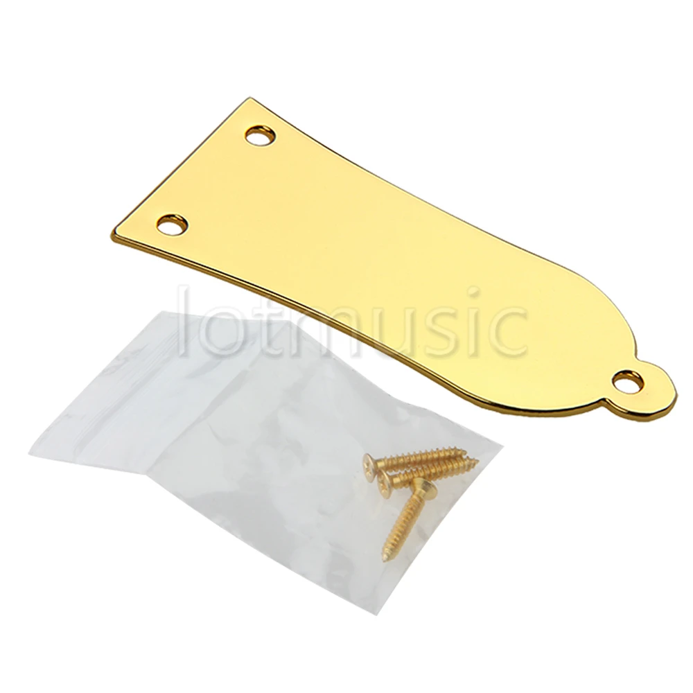 

Gold Plated Metal Truss Rod Cover for Electric Guitar Replacement Screw