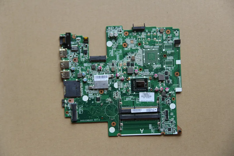714618 501 для HP Sleekbook 14 B материнская плата ноутбука DA0U33MB6D0 с I3 2367M CPU на борту DDR3