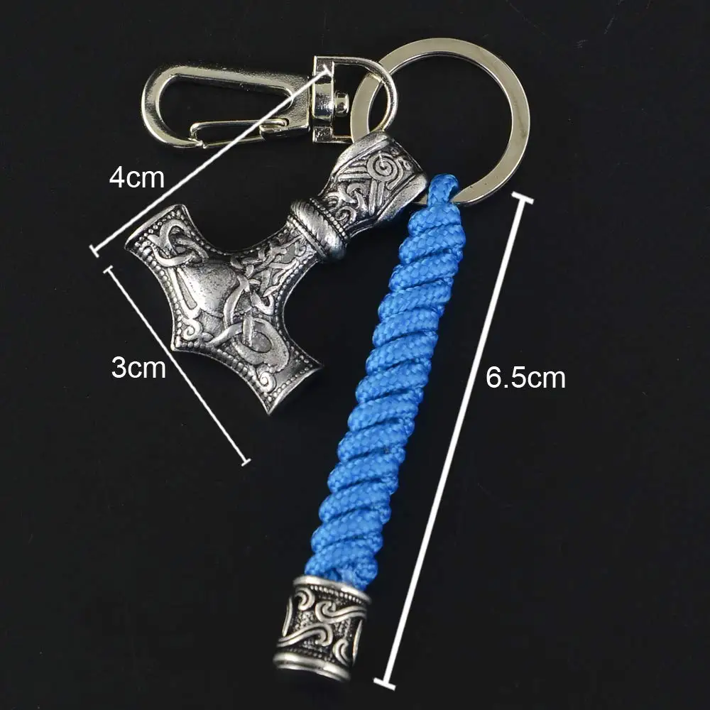Брелок для ключей в стиле викингов Тор | Украшения и аксессуары