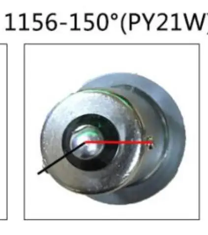 2 шт. 1156 BA15S BAU15S PY21W T20 T25 двухцветный белый Янтарный светодиодный светильник сигнала поворота без ошибок Canbus с резистором DRL - Испускаемый цвет: BAU15S