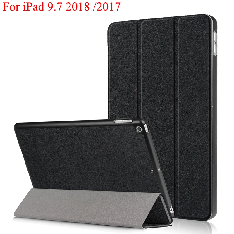 Чехол для Apple нового iPad 9 7 2017 2018 A1822 A1823 A1893 A1954 чехлы из искусственной кожи смарт