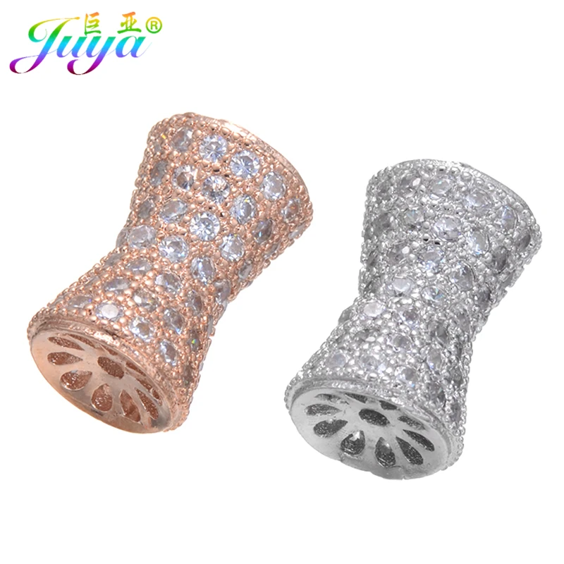 Ali Moda розовое золото микро паве Изысканный прозрачный кубический цирконий Шарм