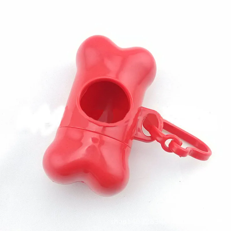 Корм для питомцев собаки сумки Красочные коробки Портативный в форме кости с