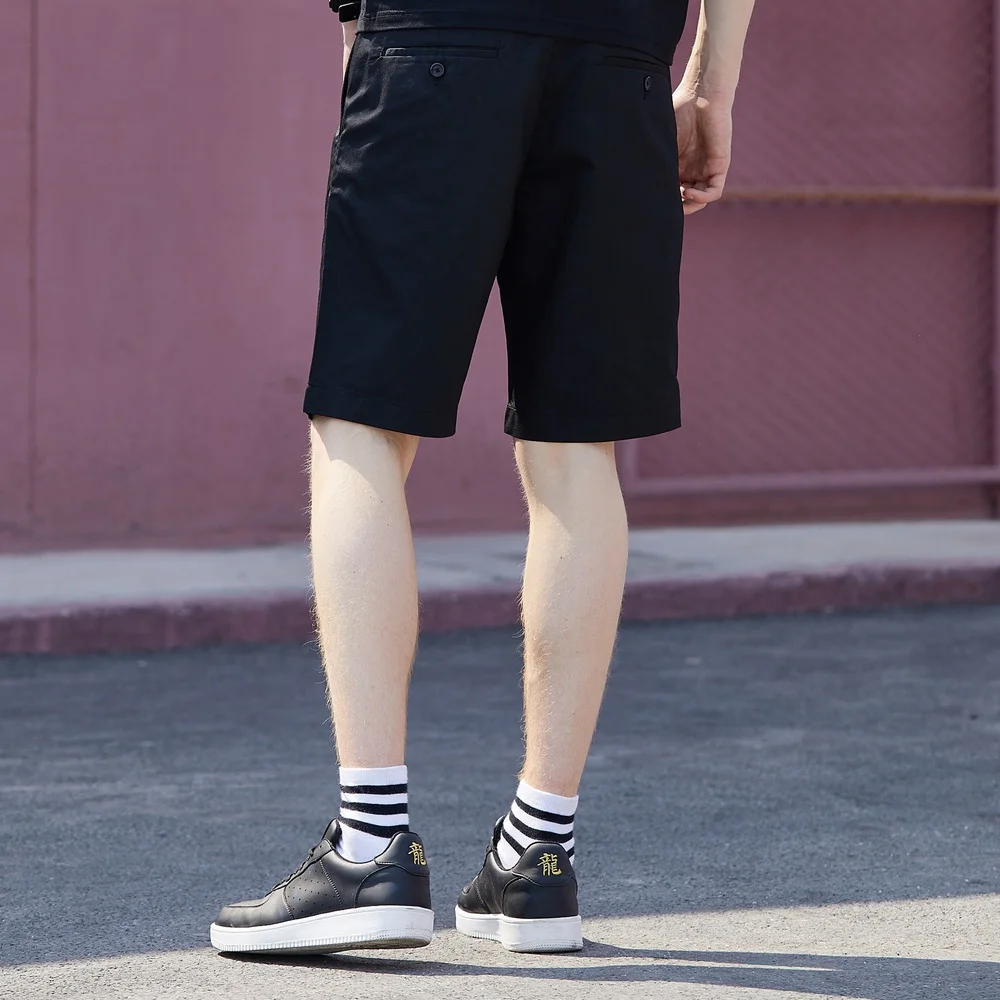 Metersbonwe мужские летние повседневные Шорты хлопковые короткие штаны модные шорты в