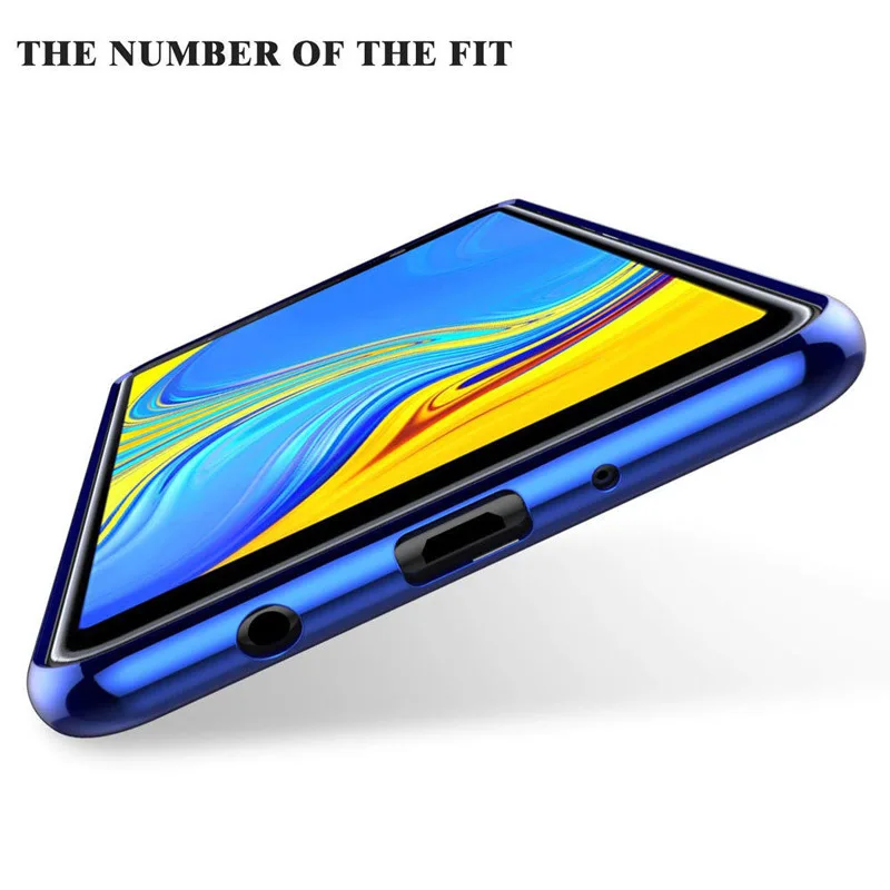 Покрытие чехол для samsung A750 J4 J6 премьер J7 J8 A8 A6 плюс 2018 A3 A5 A7 2017 мягкий TPU примечание 9