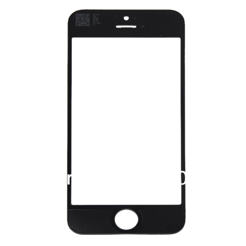 Совершенно новый белый/черный стеклянный экран на замену для объектива iphone 5S