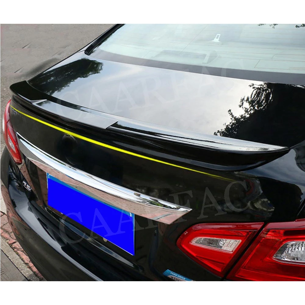 ABS Material Rear Spoiler for Nissan Altima Teana 2016 2017 2018 Trunk Boot Trim Sticker Wings | Автомобили и мотоциклы