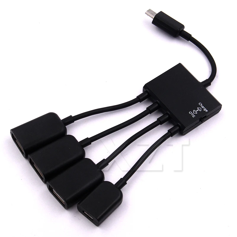 Кабель USB хаб AT для смартфона компьютера ноутбука планшета ПК универсальный