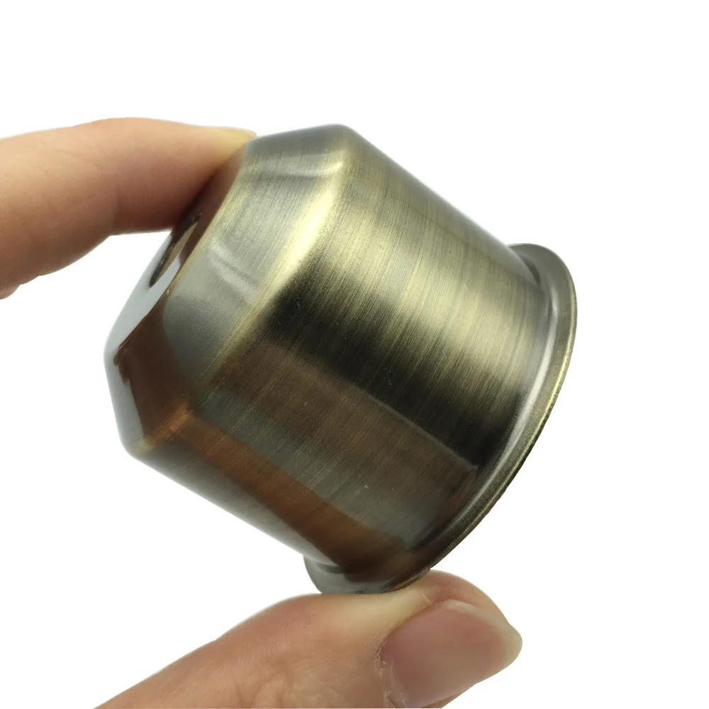 Винтажная Толстая лампа с бронзовым покрытием Цоколь E27 держатель для