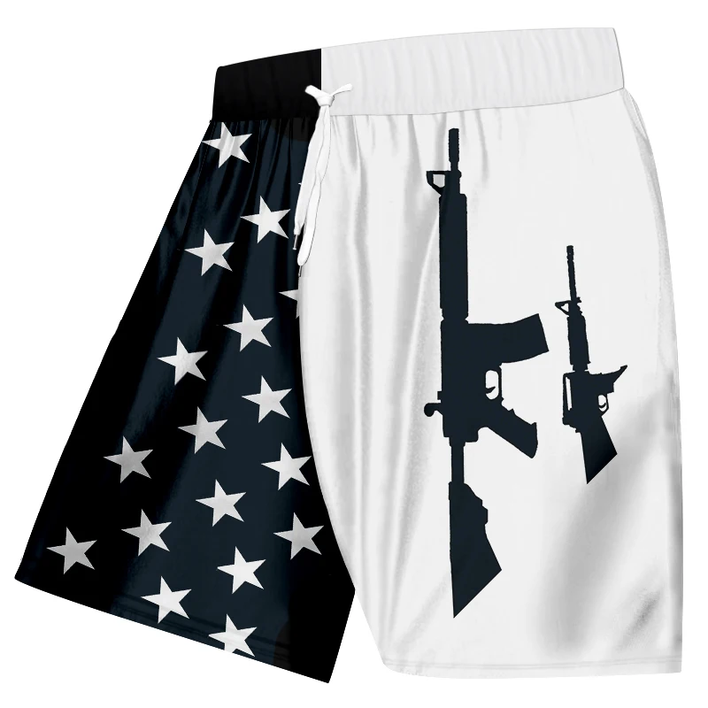 OGKB летние крутые шорты мужские хип хоп быстросохнущие полиэфирные турмеры