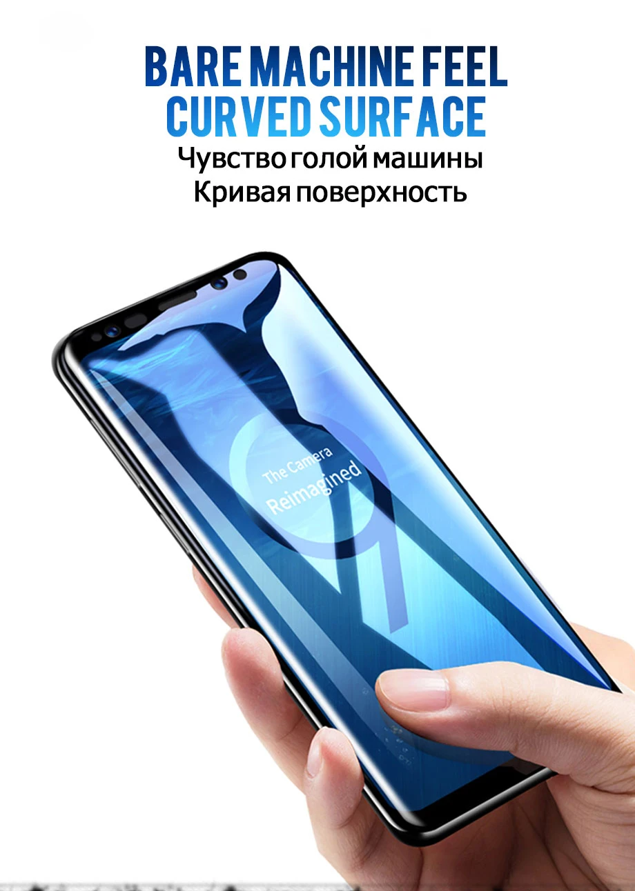 99D изогнутое закаленное стекло для samsung Galaxy S8 S9 Plus Note 8 9 S6 S7 Edge Защитная пленка для экрана для samsung Galaxy S8 S9 стекло