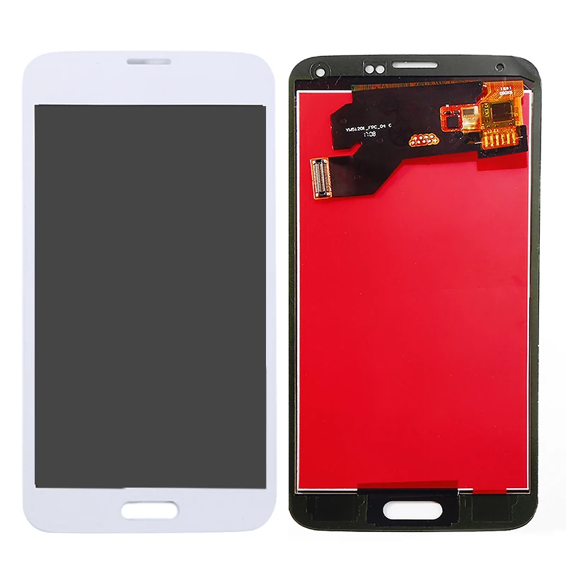 Для Samsung Galaxy S5 LCD G900A G900P G900T G900V G900F дисплей с сенсорным экраном дигитайзер в сборе