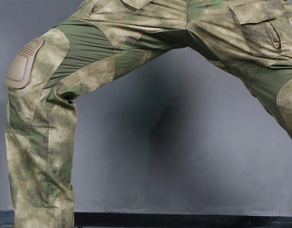 Emerson bdu G3 Военная Униформа рубашка и брюки с наколенниками Emerson BDU Военная армейская форма AT/FG костюмы EM8576+ 7030