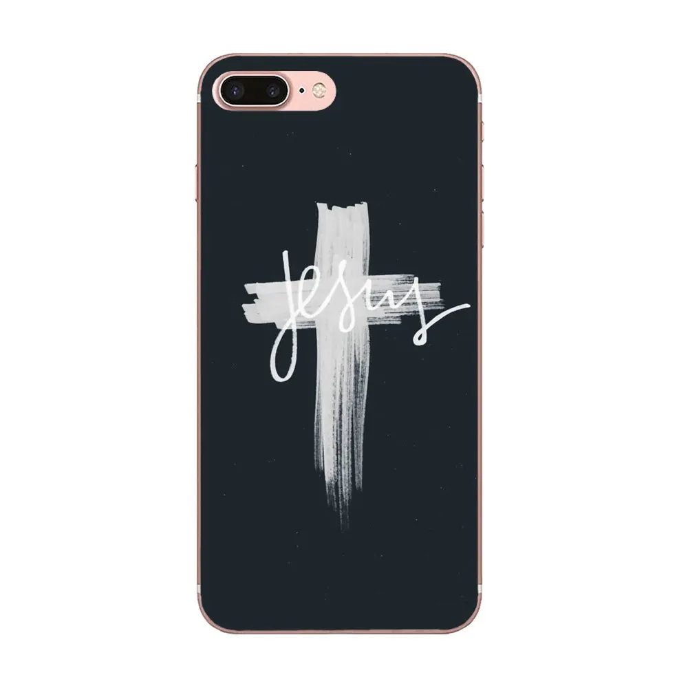 Чехол накладка для телефона Christian Jesus The Cross Huawei P7 P8 P9 P10 P20 P30 Lite Mini Plus Pro 2017 2018
