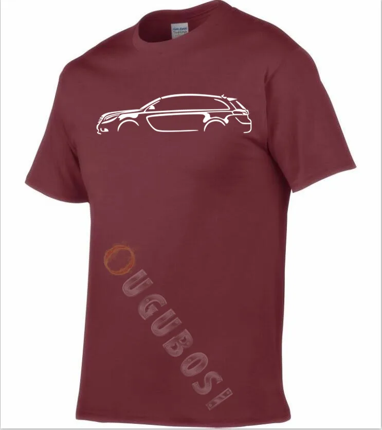 AUTOTEES футболка для VAUXHALL OPEL INSIGNIA SPORTS TOURER ESTATE ценители автомобилей|Мужские футболки|