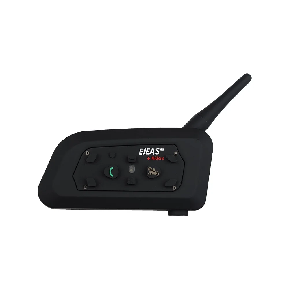 Bluetooth Интерком V6PRO для мотоциклетного шлема 1200 м 5 уровней