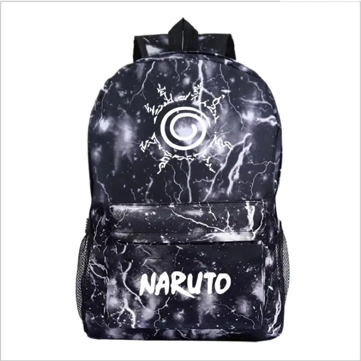 Шаринган Наруто модный рюкзак с принтом студенческие книжные сумки для