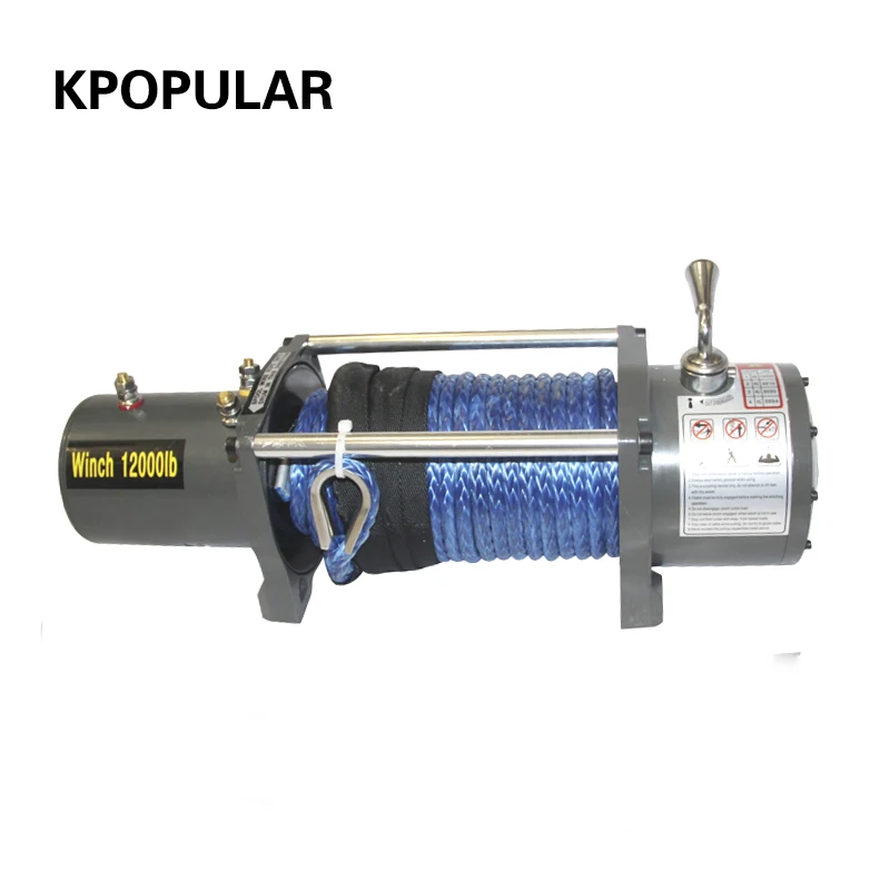 Автомобильная лебедка 12000 фунтов автомобильный тюнинг 12v24v Электрическая Лебедка
