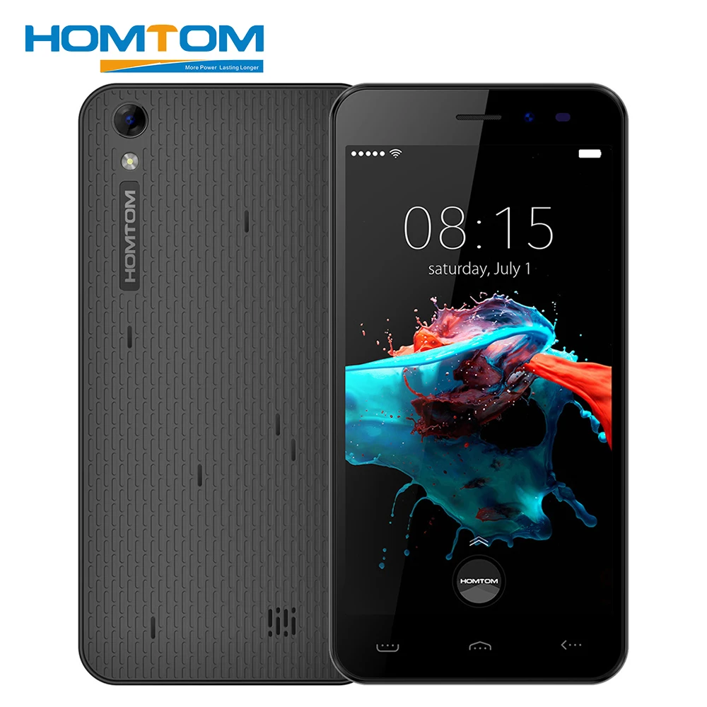 HOMTOM HT16 смартфон 5 0 дюймов 1 ГБ Оперативная память 8 Встроенная Android 6 4 ядра 1280x720 MT6580