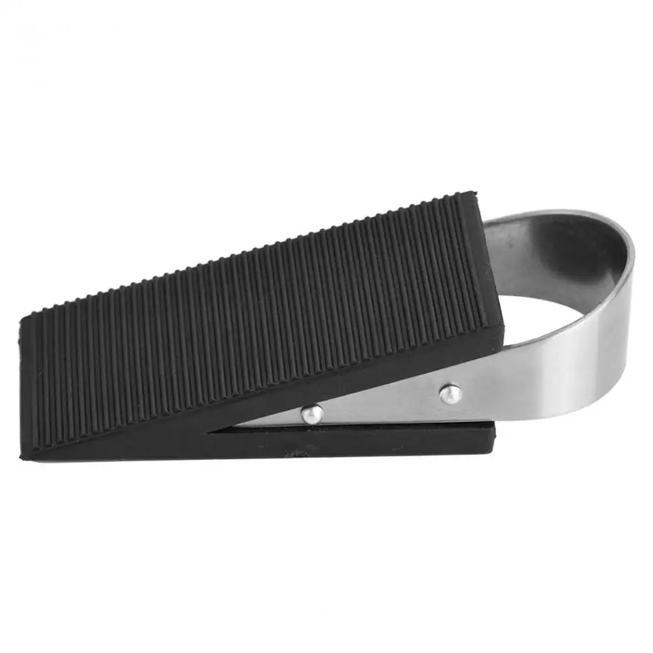 WALFRONT Door Stoper Wedge блок фиксатор Safety Protector Black Rubber блочный Клин Protector|protector|protector door |