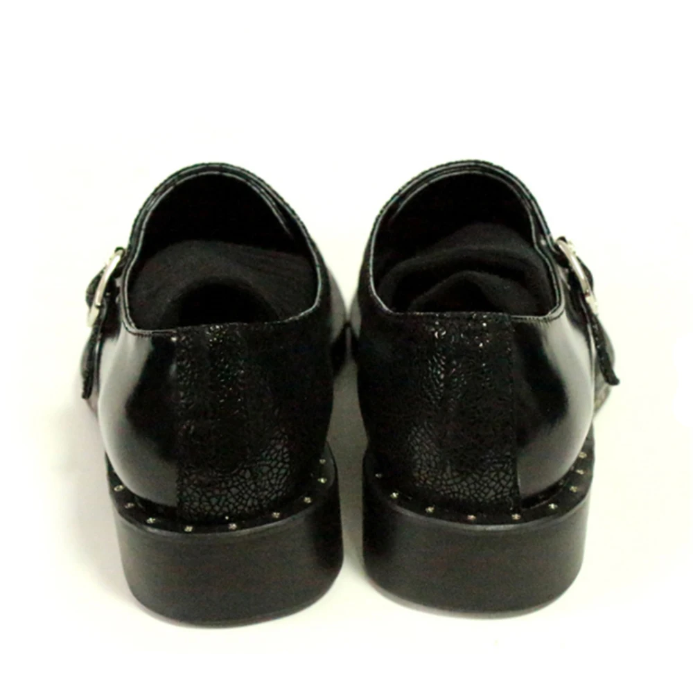 値段 レザーメンズドレスシューズオックスフォードシューズ男性スパイラルコンパイルされたアッパー万力手作りレザーシューズ