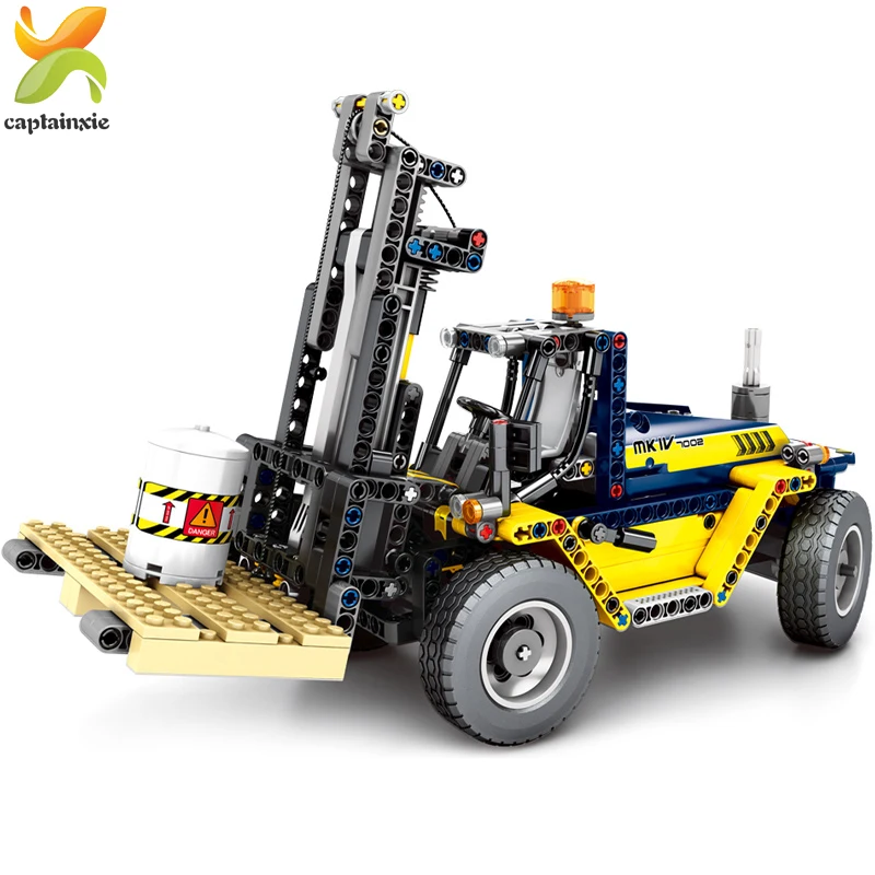 609 шт. город Инженерная вилка строительные блоки для автомобилей Technic автомобиль