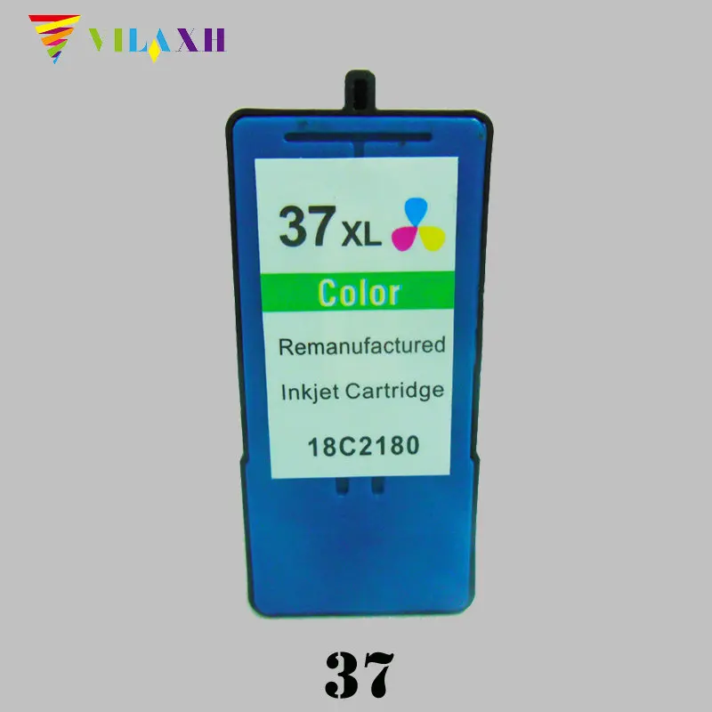 

Vilaxh для Lexmark 37 XL 37XL чернильный картридж для Lexmark Z2400 Z2410 Z2420 X3630 X3650 X4630 X4650 принтер