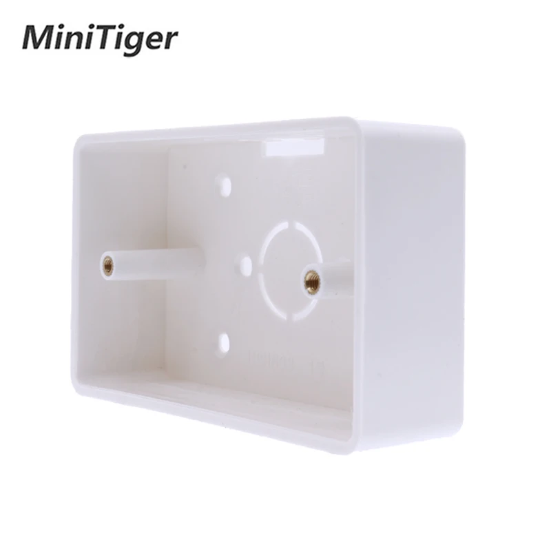 Внешний монтажный ящик Minitiger 117 мм * 72 33 для сенсорного выключателя 118*72 и разъема USB
