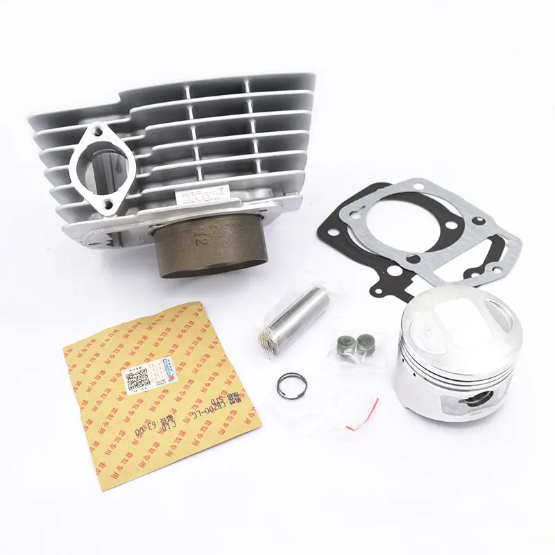 

Motorcycle Cylinder Piston Ring Gasket Kit 63mm Bore for Loncin CB200 CB 200 200cc Off Road Dirt Bike KAYO CQR Engine Spare Part