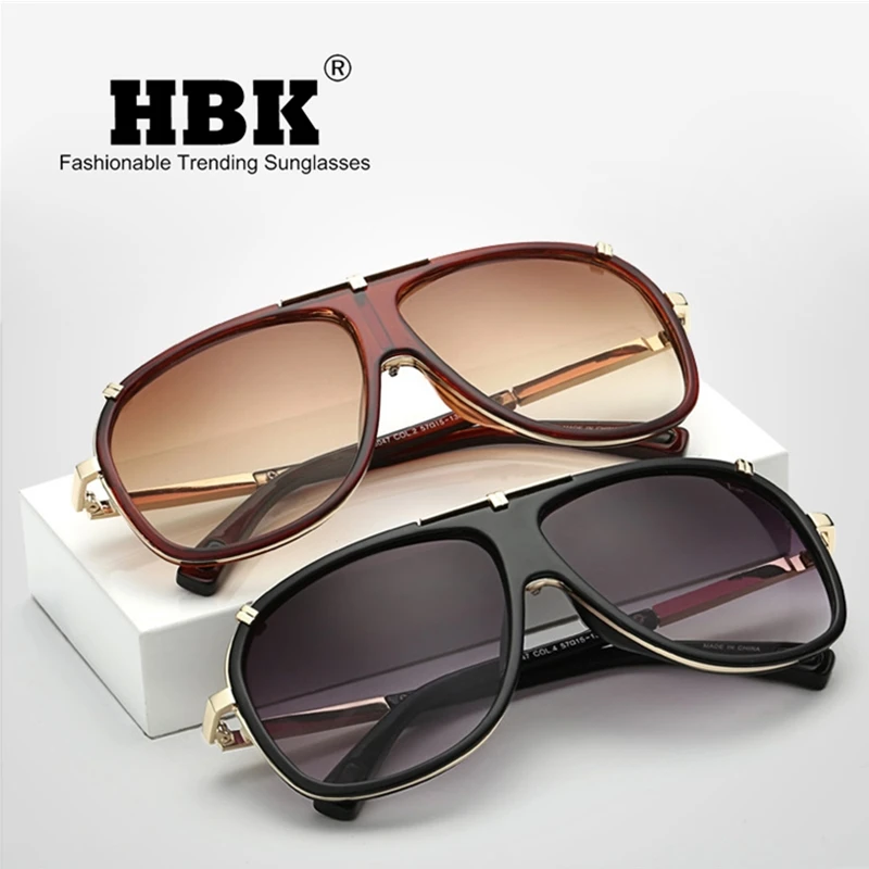 Солнцезащитные очки HBK K30615 для мужчин и женщин роскошные брендовые квадратные