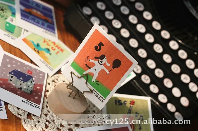 Мини-карты с рисунком жирафа 40 шт. в комплекте поздравительная карта подарок на