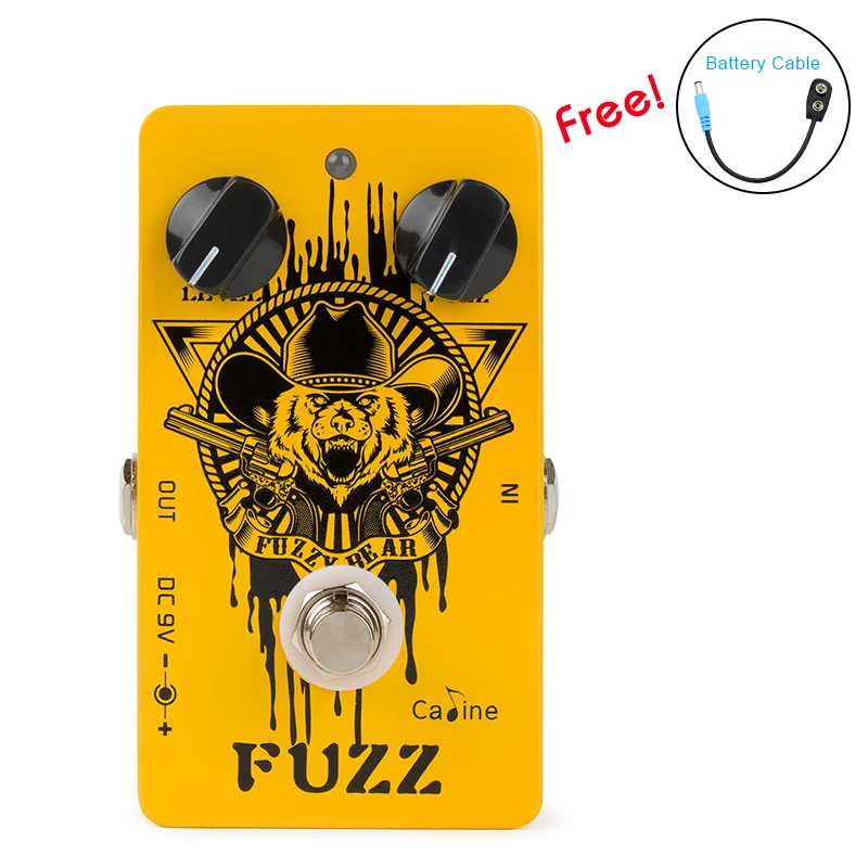 Новое поступление Caline CP 46 Fuzz гитарная педаль из алюминиевого сплава с истинным