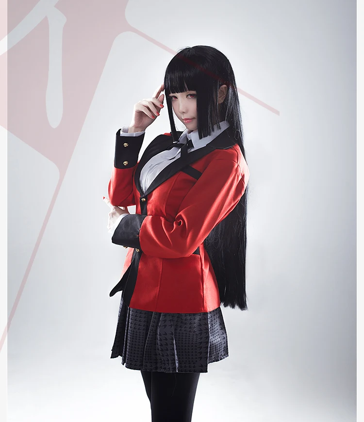 Костюм для косплея юмэко джабами из аниме Kakegurui униформа японской школьницы