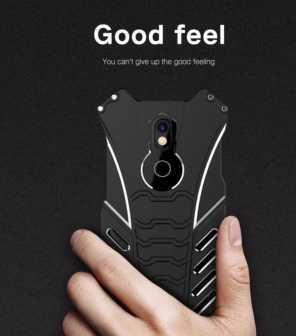 Для Nokia 7 армированный металлический алюминиевый чехол для телефона с ЧПУ Бэтмен