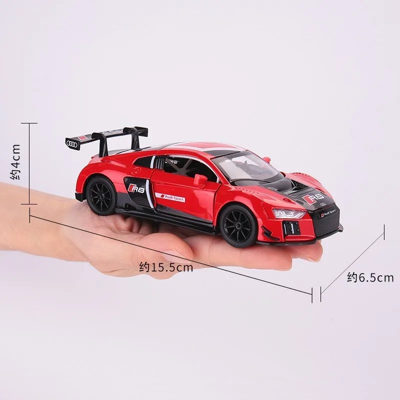 1/32 Caipo Aud R8 литой под давлением металлический автомобиль с высокой имитации