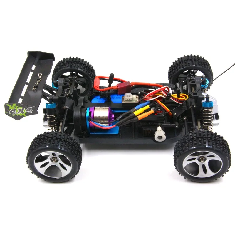 RC WLtoys 1/18 A949 A959 A969 A979 RTR бесщеточный Внешний двигатель обновление quicrun 30A ESC emax ES3004 servo металлический редуктор